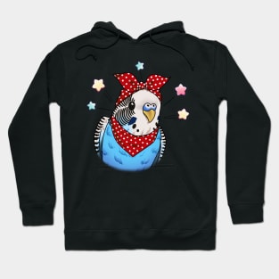 Feathers and Love: Budgie Mom's Parrot Passion Hoodie